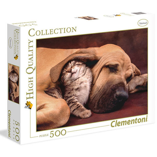 Slika CLEMENTONI PUZZLE 500 FOTOTECA PUPPIES 35020