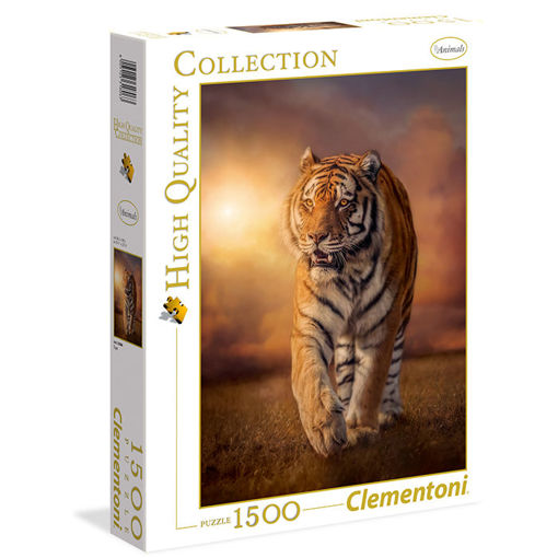 Slika CLEMENTONI PUZZLE 1500 HQC TIGER 31806