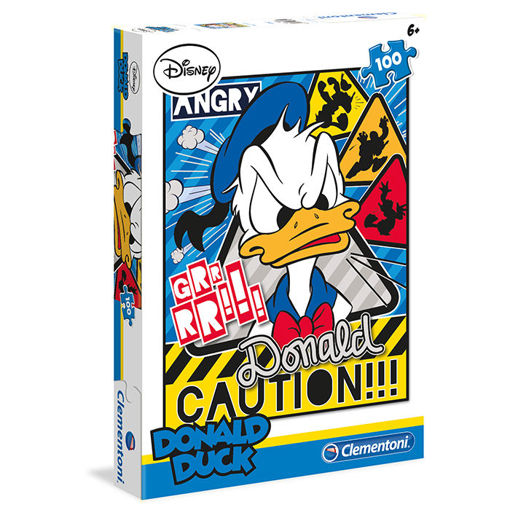 Slika CLEMENTONI PUZZLE 100 DONALD DUCK 78287