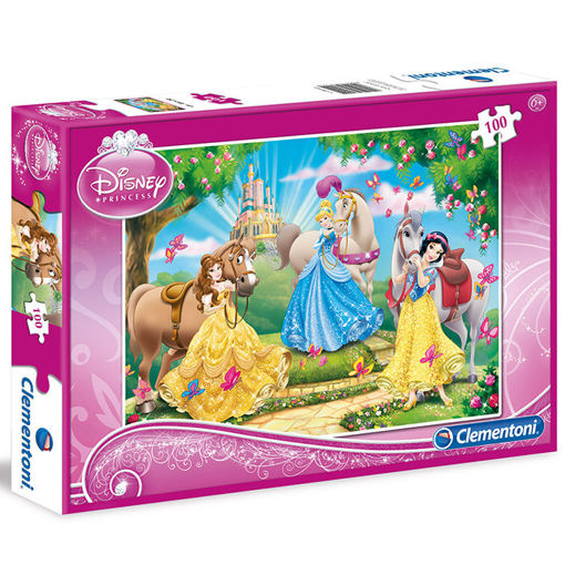 Slika CLEMENTONI PUZZLE 100 PRINCESS 07222