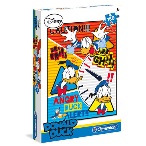 Slika CLEMENTONI PUZZLE 180 DONALD DUCK 78288