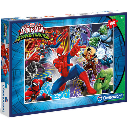 Slika CLEMENTONI PUZZLE 180 SPIDERMAN  07340