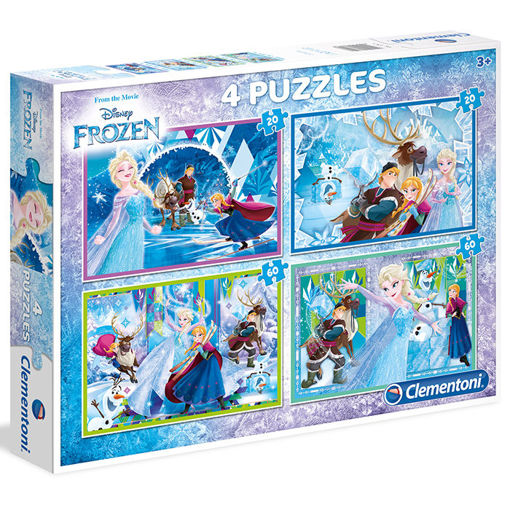 Slika CLEMENTONI PUZZLE 2X20+2X60 FROZEN 07614