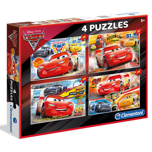 Slika CLEMENTONI PUZZLE 2X20+2X60 CARS 3 07611