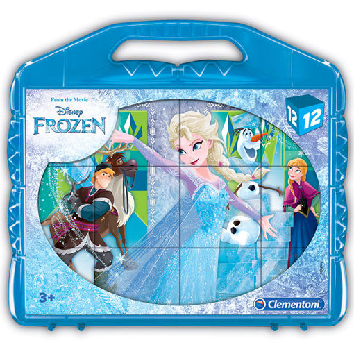 Slika CLEMENTONI KOCKE 12 FROZEN 41186