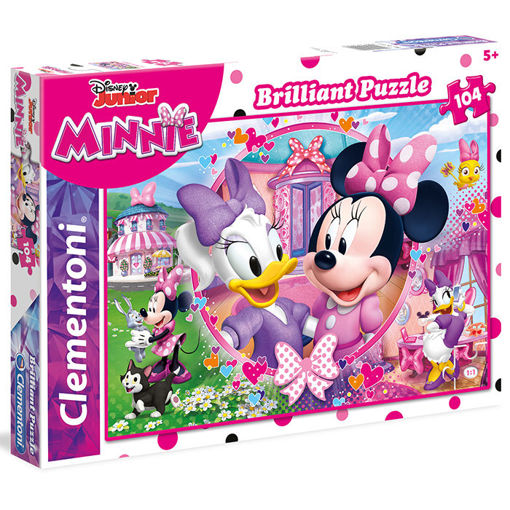 Slika CLEMENTONI PUZZLE 104 BRILLIANT MINNIE  20145