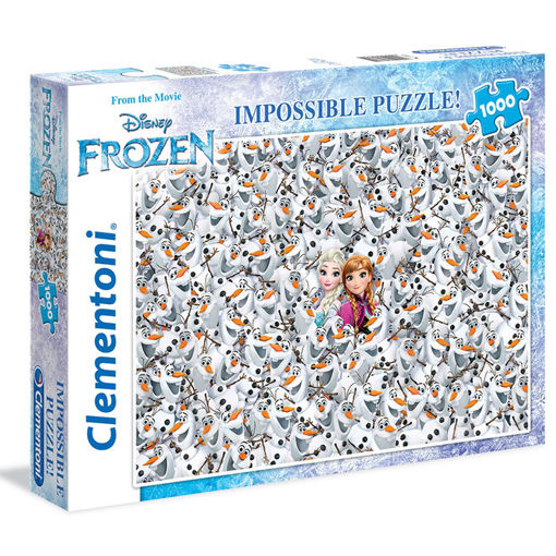 Slika CLEMENTONI PUZZLE 1000 IMPOSSIBLE FROZEN 39360