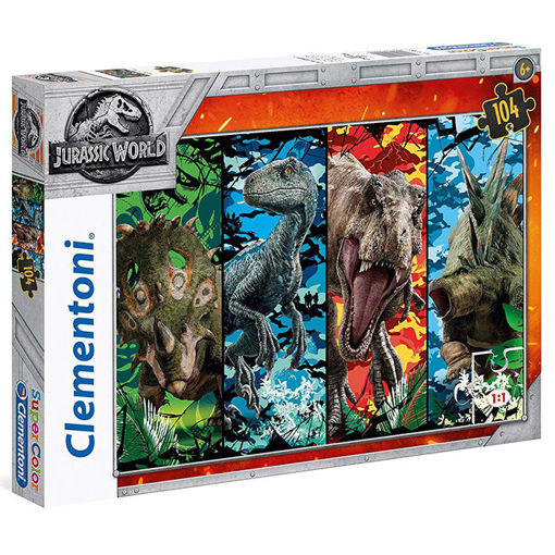 Slika CLEMENTONI PUZZLE 104 JURASSIC WORLD 2 27099