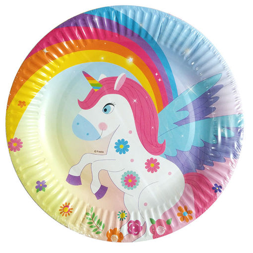 Slika PARTY TANJUR "UNICORN" 6/1 443145-9in