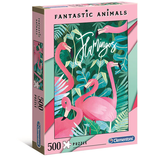 Slika CLEMENTONI PUZZLE 500 FANTASTIC ANIMALS 2 35067