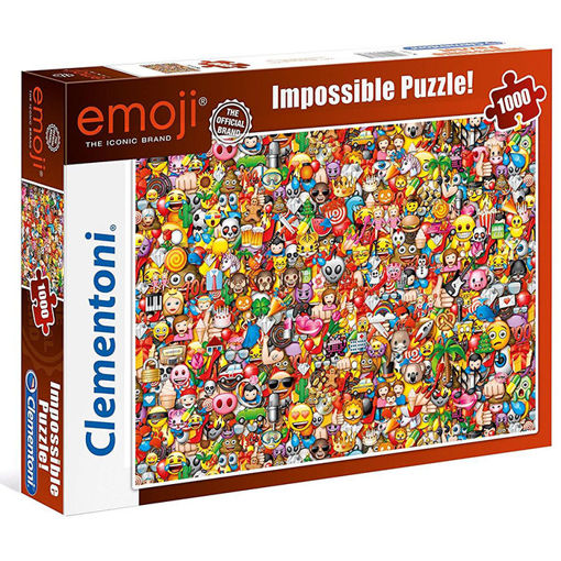 Slika CLEMENTONI PUZZLE 1000 IMPOSSIBLE EMOJI 39388