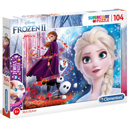 Slika CLEMENTONI PUZZLE 104 JEWELS FROZEN 2 20164