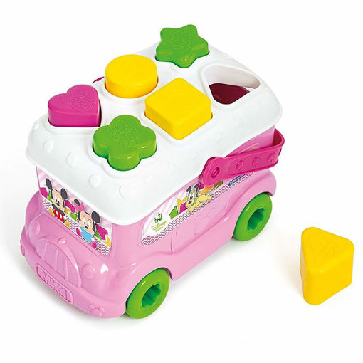 Slika CLEMENTONI KOCKE BABY MINNIE SHAPE SORTER BUS 14933