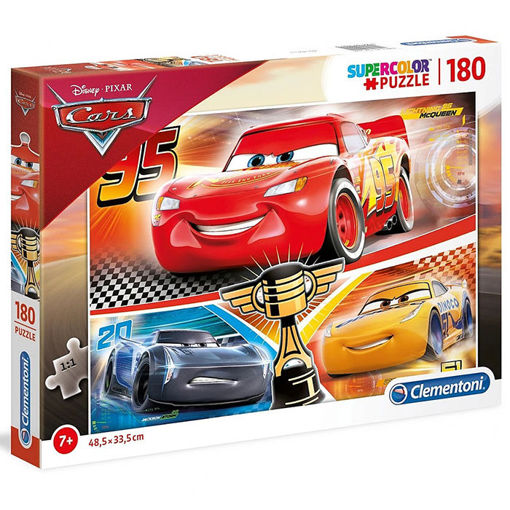Picture of CLEMENTONI PUZZLE 180 CARS 29291