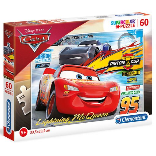 Slika CLEMENTONI PUZZLE 60 CARS 26973