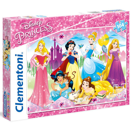 Slika CLEMENTONI PUZZLE 104 PRINCESS 27086