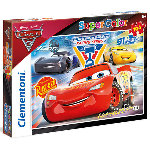 Slika CLEMENTONI PUZZLE 104 CARS 27072