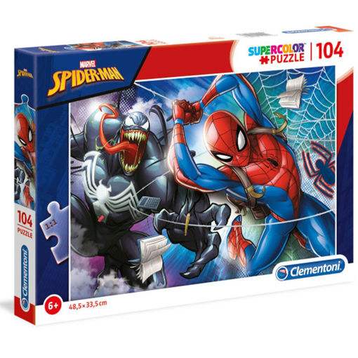 Slika CLEMENTONI PUZZLE 104 SPIDERMAN 27117