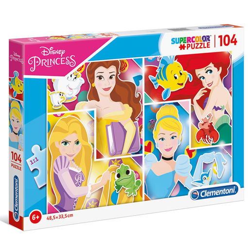 Slika CLEMENTONI PUZZLE 104 PRINCESS 27146