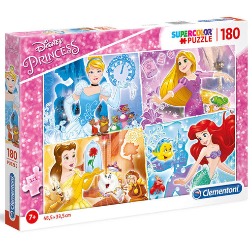 Slika CLEMENTONI PUZZLE 180 PRINCESS 29294