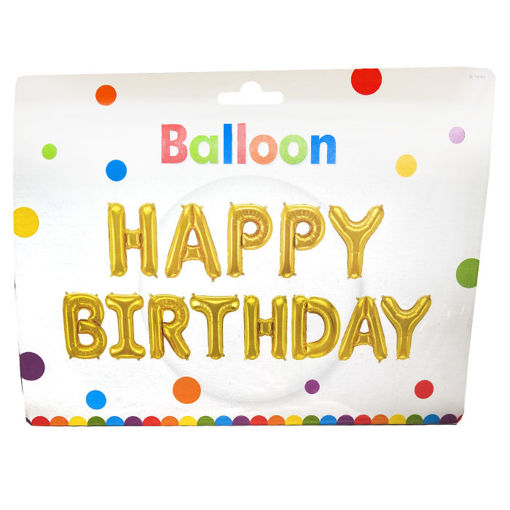 Slika PARTY BANNER "HAPPY BIRTHDAY " FOLIJA 029