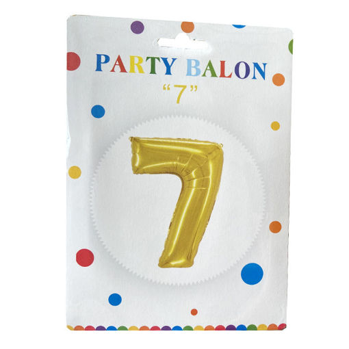 Slika PARTY BALON BROJ 7 FOLIJA 634011-7