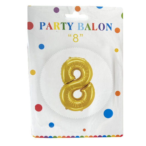 Slika PARTY BALON BROJ 8 FOLIJA 634011-8