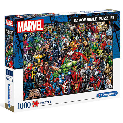 Slika CLEMENTONI PUZZLE 1000 IMPOSSIBLE MARVEL 39411