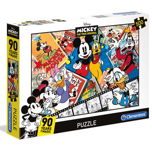 Slika CLEMENTONI PUZZLE 500 MICKEY 90TH  35061