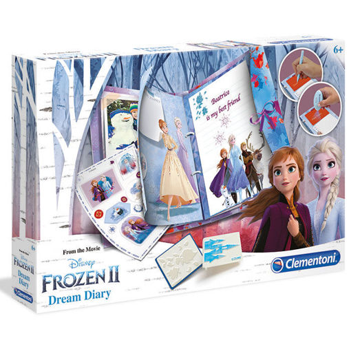 Slika DNEVNIK CLEMENTONI FROZEN 2 SET 18518