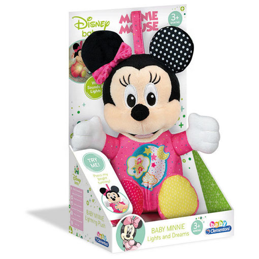 Slika CLEMENTONI BABY DISNEY MINNIE PLIŠ SA SVJETLOM 17207