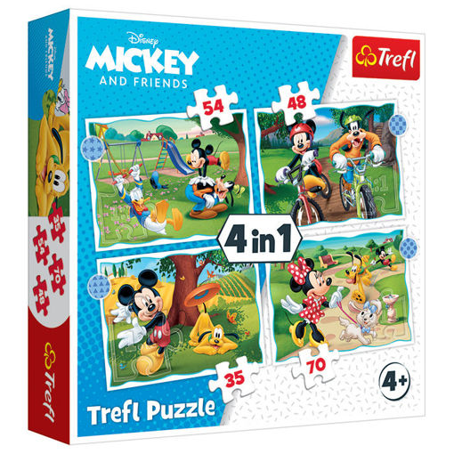 Slika PUZZLE 4 U 1 MICKEY 34604