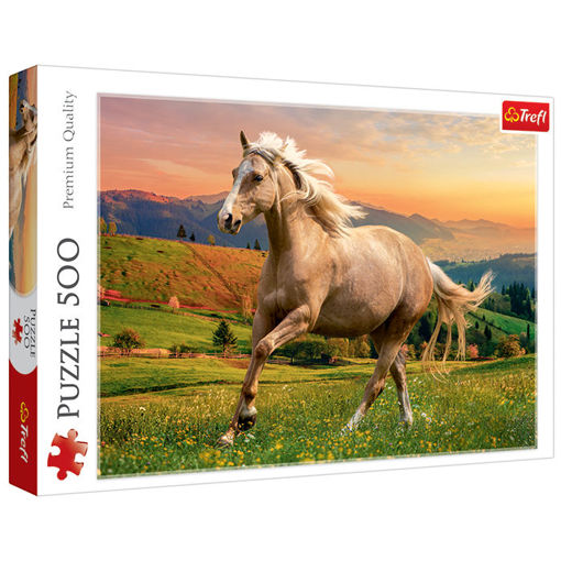 Slika PUZZLE 500 GALLOP IN THE SUN 37396