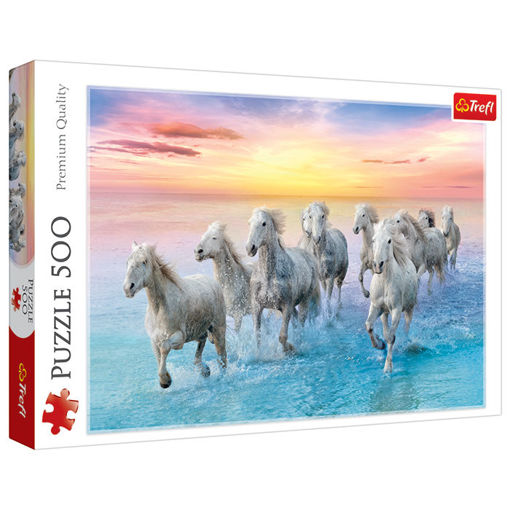 Slika PUZZLE 500 HORSES 37289