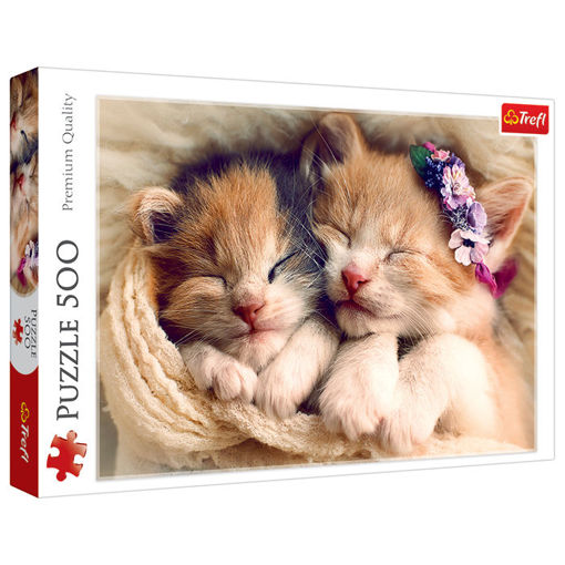 Slika PUZZLE 500 KITTENS 37271