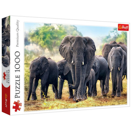 Slika PUZZLE 1000 ELEPHANTS 10442