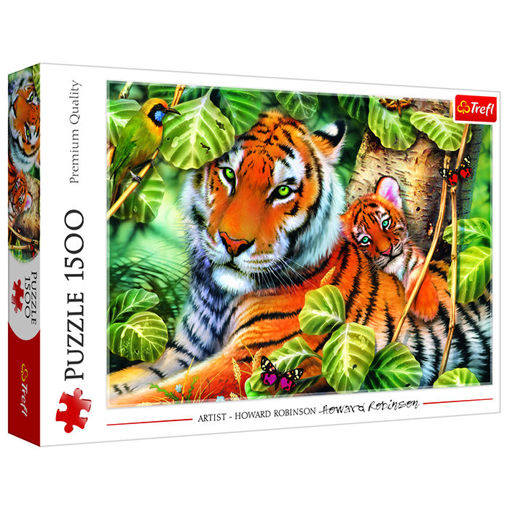 Picture of PUZZLE 1500 TIGERS 26159