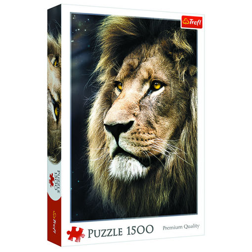 Slika PUZZLE 1500 LIONS 26139