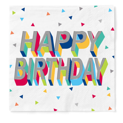 Slika PARTY SALVETE HAPPY BIRTHDAY 446230