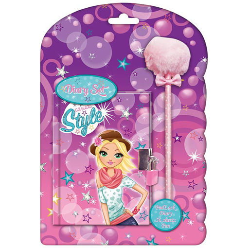Slika DNEVNIK SET "SUPER STAR" BP64-0703