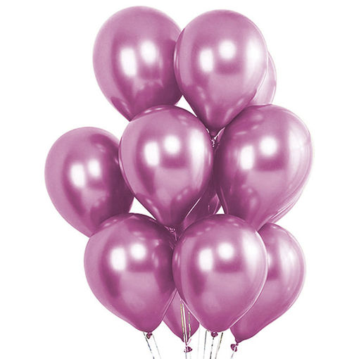 Slika PARTY BALON ZA PUHANJE 294-LILA-METALIC 6/1