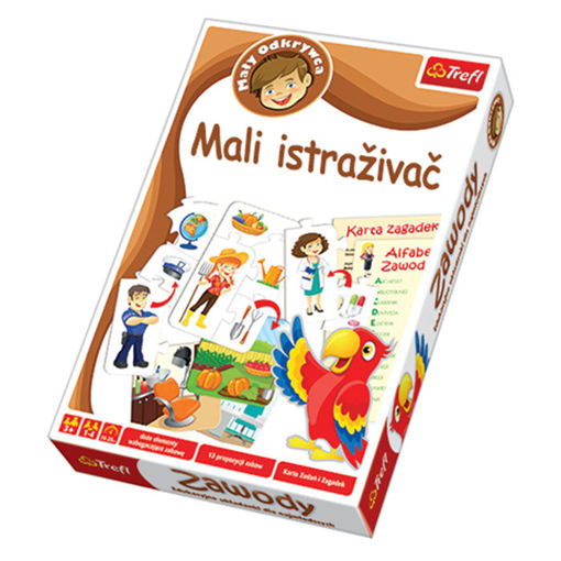 Slika TREFL DRUŠTVENA IGRA MALI ISTRAŽIVAČ - ZANIMANJA 01212