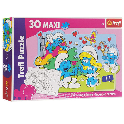 Slika TREFL PUZZLE 30 MAXI ŠTRUMPFOVI 14168