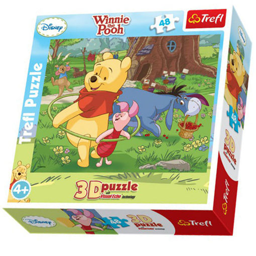 Slika TREFL PUZZLE 3D-48 WINNIE THE POOH