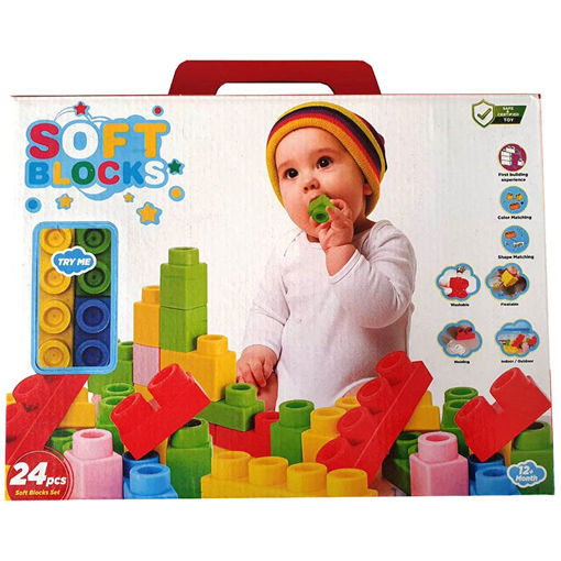 Slika BABY KOCKE SOFT 24pcs S30024